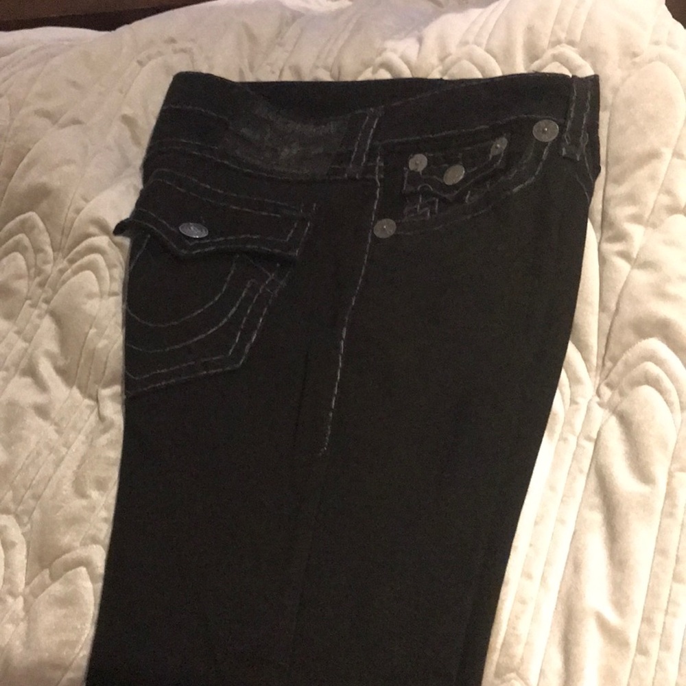 Black true religion jeans section Ricky super t